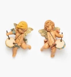 Angeli con tamburo (796-7) cm.7