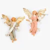 Angeli con tromba (15D-15S) per presepe cm.12