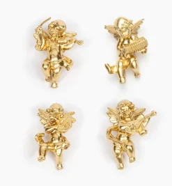 Angeli musicanti (3/6) dorati cm.6