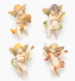 Angeli musicanti (3/6) tipo porcellana cm.6