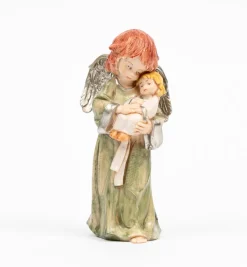 Angelo con bambino (835) tipo porcellana cm.15