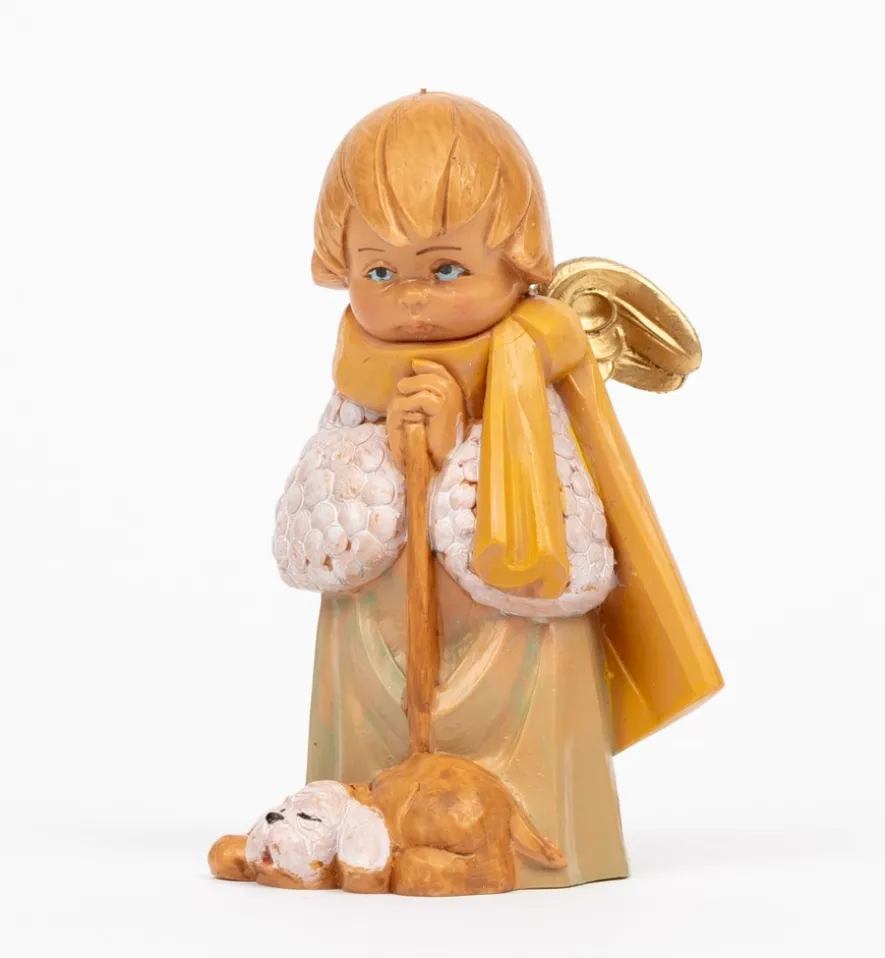 Angelo con cane (144) cm.10,5