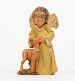 Angelo con cerbiatto (784) cm.7,5