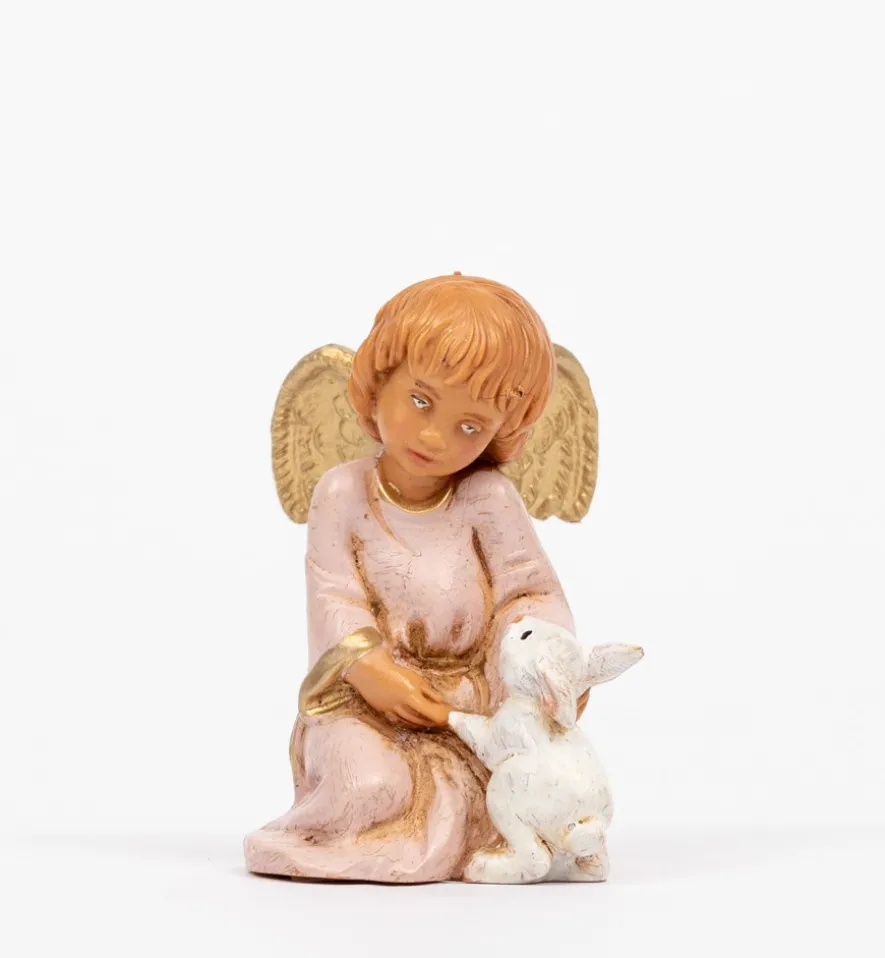 Angelo con coniglio (786) cm.5