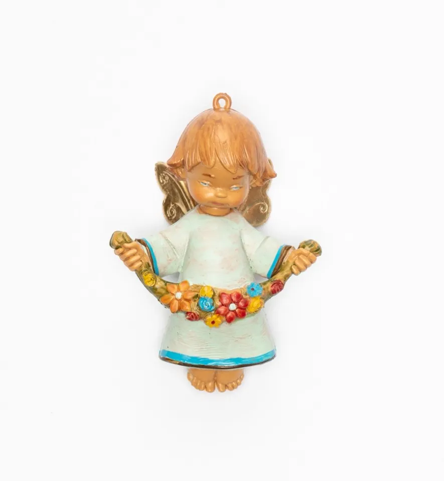 Angelo con fiori (381) cm.9