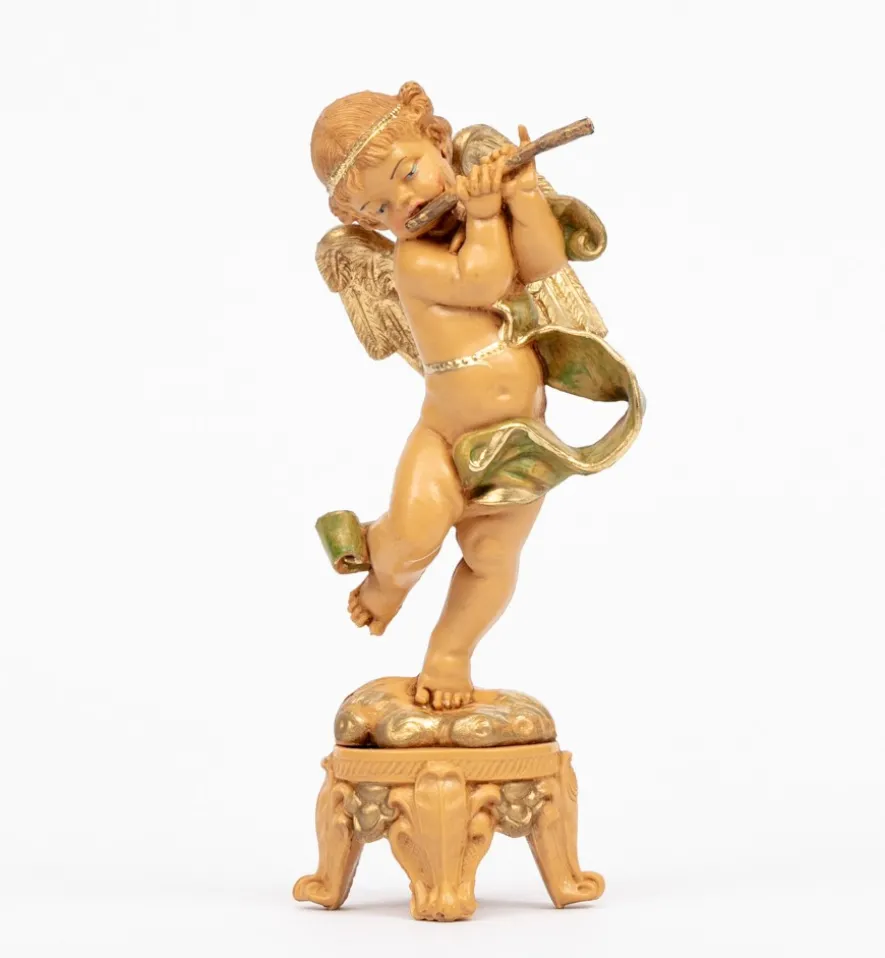 Angelo con flauto (61) cm.16
