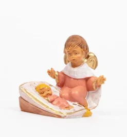 Angelo con guanciale (139GR) rosa cm.5,5