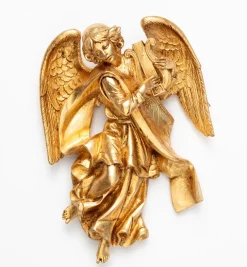 Angelo con lira (368) oro foglia cm.21