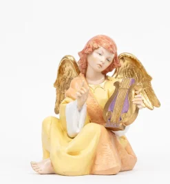 Angelo con lira (958) tipo porcellana cm.21