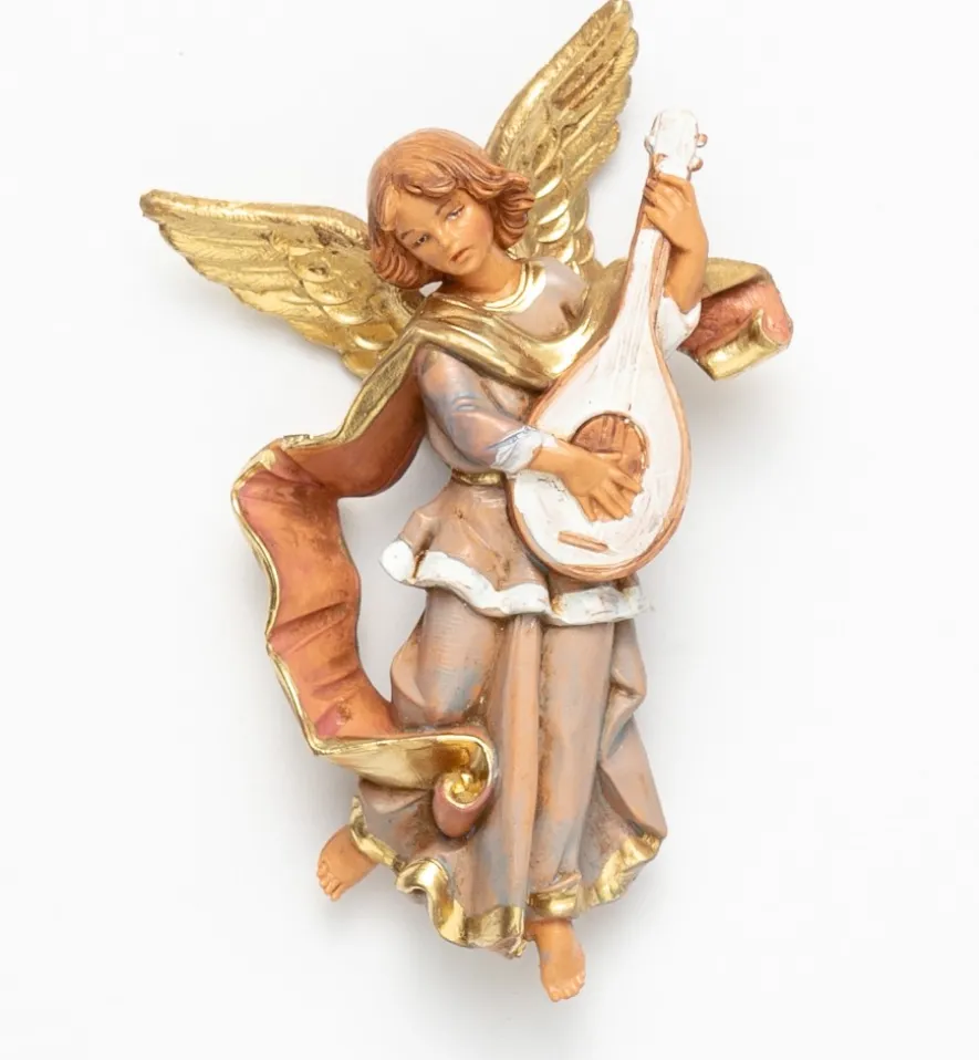 Angelo con mandolino (670) cm.10