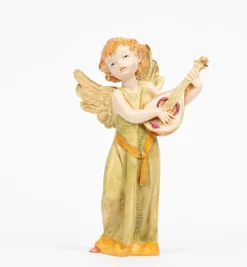 Angelo con mandolino (362) tipo porcellana cm.15