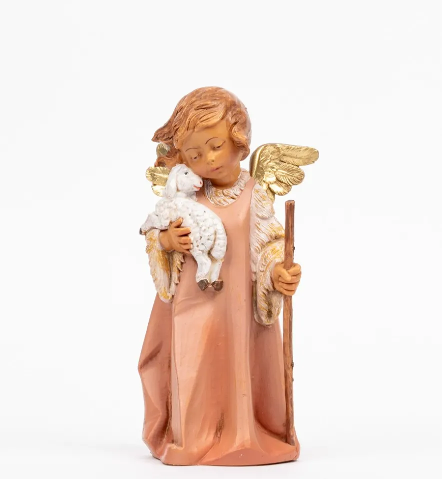 Angelo con pecora (562) cm.20,5