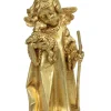 Angelo con pecora (562) oro foglia cm.20,5