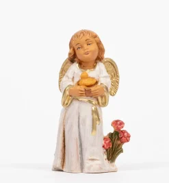Angelo con uccellino (783) cm.7,5