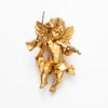 Angelo con violino (366) oro foglia cm.22