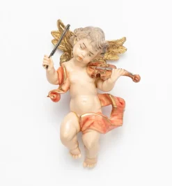 Angelo con violino (66) tipo porcellana cm.11