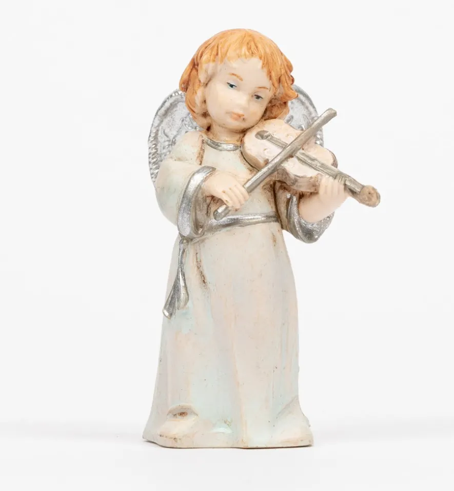 Angelo con violino (684) tipo porcellana cm.7,5