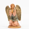 Angelo in ginocchio per presepe cm.30