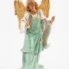 Angelo in piedi per presepe cm.45