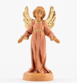 Angelo in piedi per presepe cm.6,5