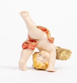 Angelo rotolante (556) tipo porcellana cm.6