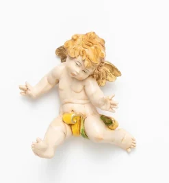 Angelo rotolante (578) tipo porcellana cm.10