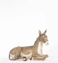 Asino in resina per presepe cm.180