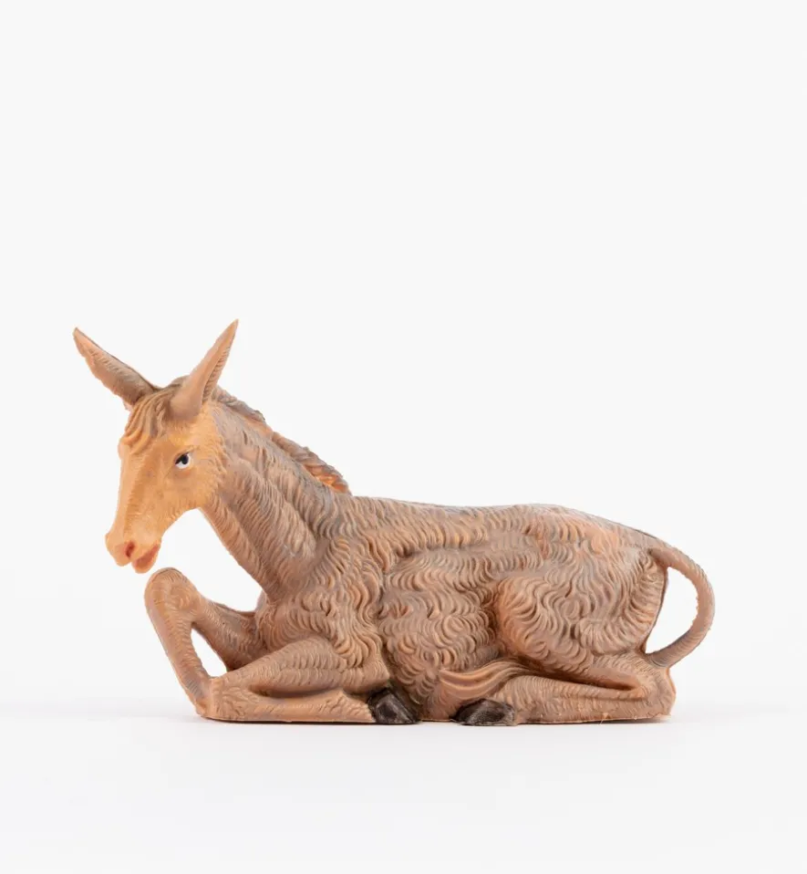 Asino per presepe cm.10