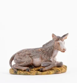 Asino per presepe cm.15