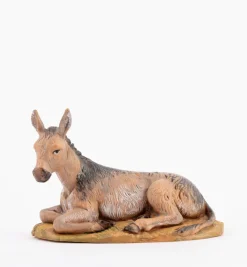 Asino per presepe cm.19