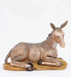 Asino per presepe cm.45