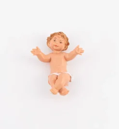 Bambino per presepe colori tradizionali cm.10