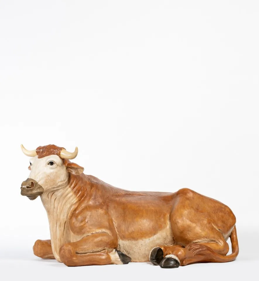 Bue in resina per presepe cm.180