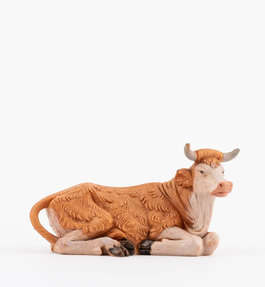 Bue per presepe cm.9,5 e cm.11