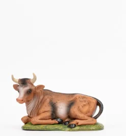 Bue per presepe colori tradizionali cm.30