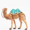 Cammello in piedi per presepe colori tradizionali cm.19