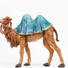 Cammello in piedi per presepe colori tradizionali cm.30