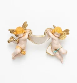 Coppia di angeli (610) tipo porcellana cm.9x15