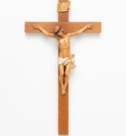 Crocifisso in legno (7) 30x17 cm