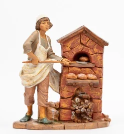 Fornaio (57) per presepe 30 cm