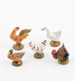 Gallinacei per presepe cm.11 e cm.12