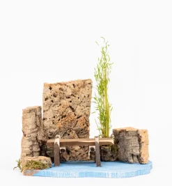 Laghetto in legno n.804 per cm.12