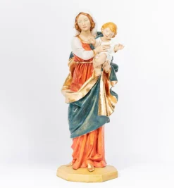 Madonna con Bambino in resina cm.110