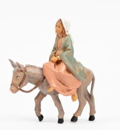 Madonna su asino (588) cm.12