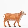 Mucca in piedi per presepe cm.30