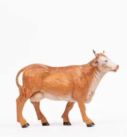 Mucca in piedi per presepe cm.30