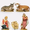 Natività 5 pezzi in resina per presepe cm.125