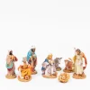 Natività 8 pezzi per presepe cm.15