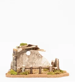 Ovile in legno n.802 per cm.12