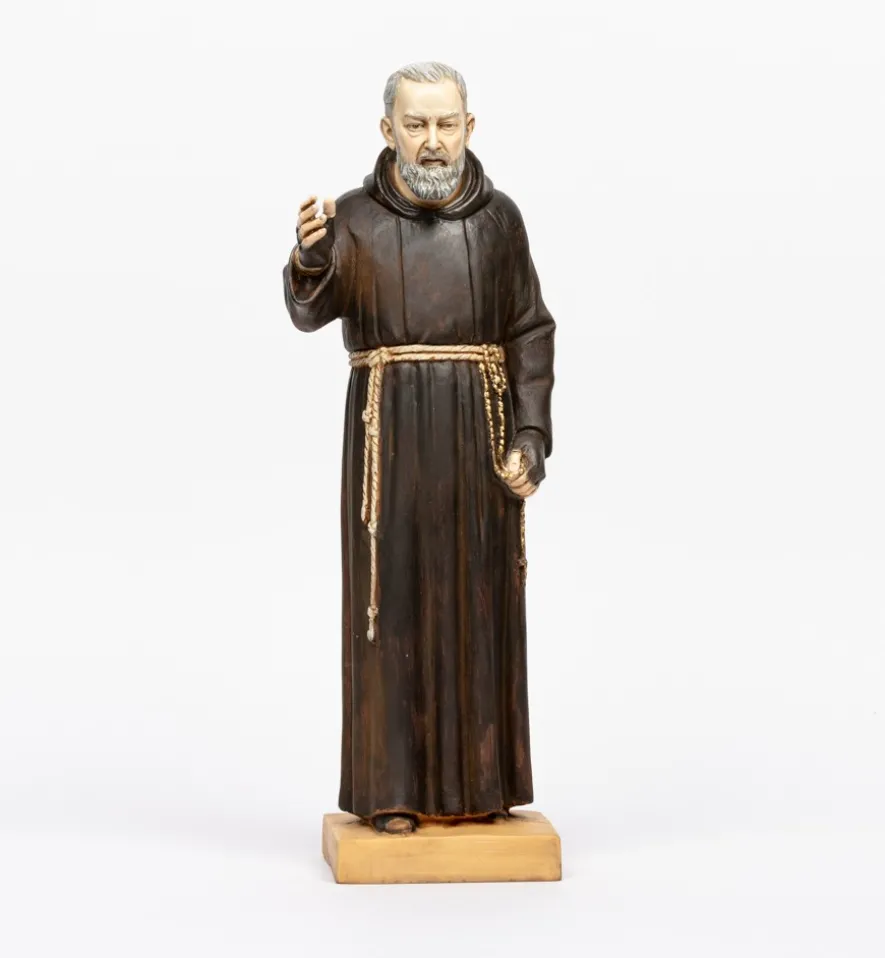 Padre Pio in resina cm.50